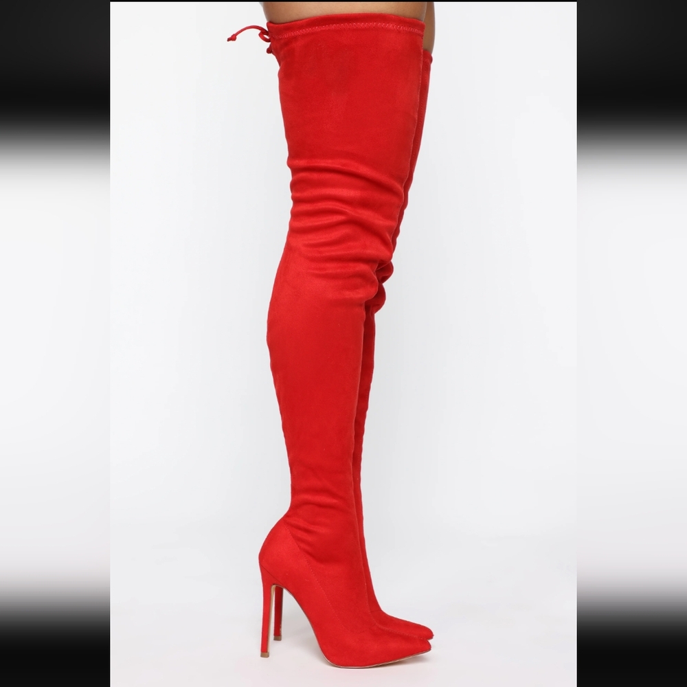 Thigh high, over the knee boot